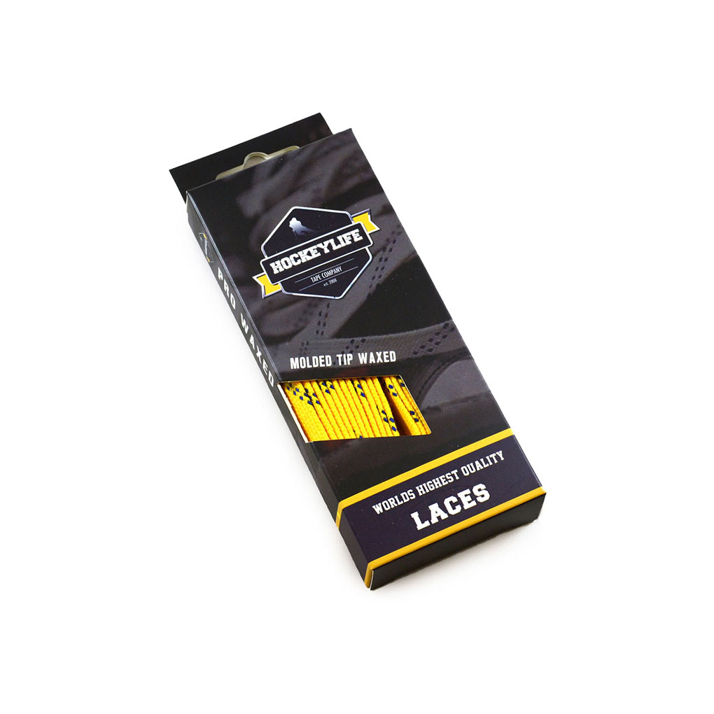Details about   3 Howies Hockey Skate Laces Yellow Waxed 96" 